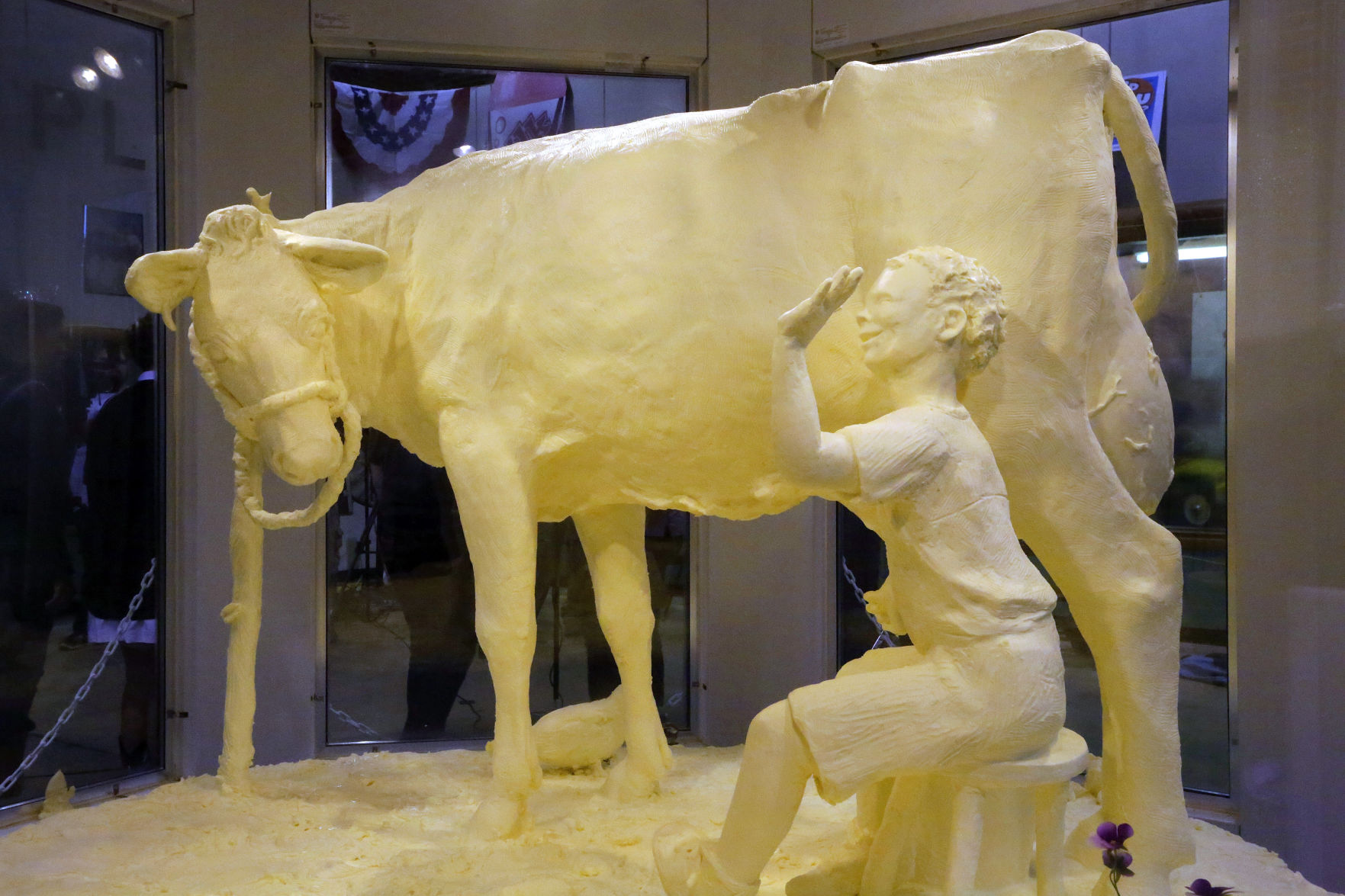 State Fair Butter Cow